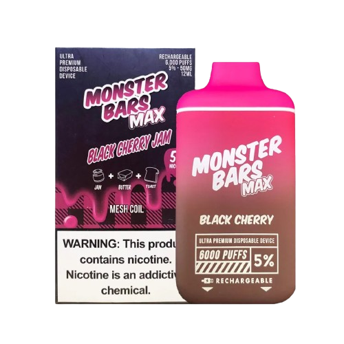 Jam Monster Black Cherry Jam MAX Disposable 6000 Puffs (5%)