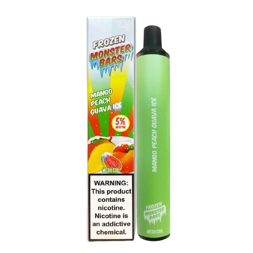 Monster Bars Mango Peach Guava Ice Disposable 3500 Puffs (5%)