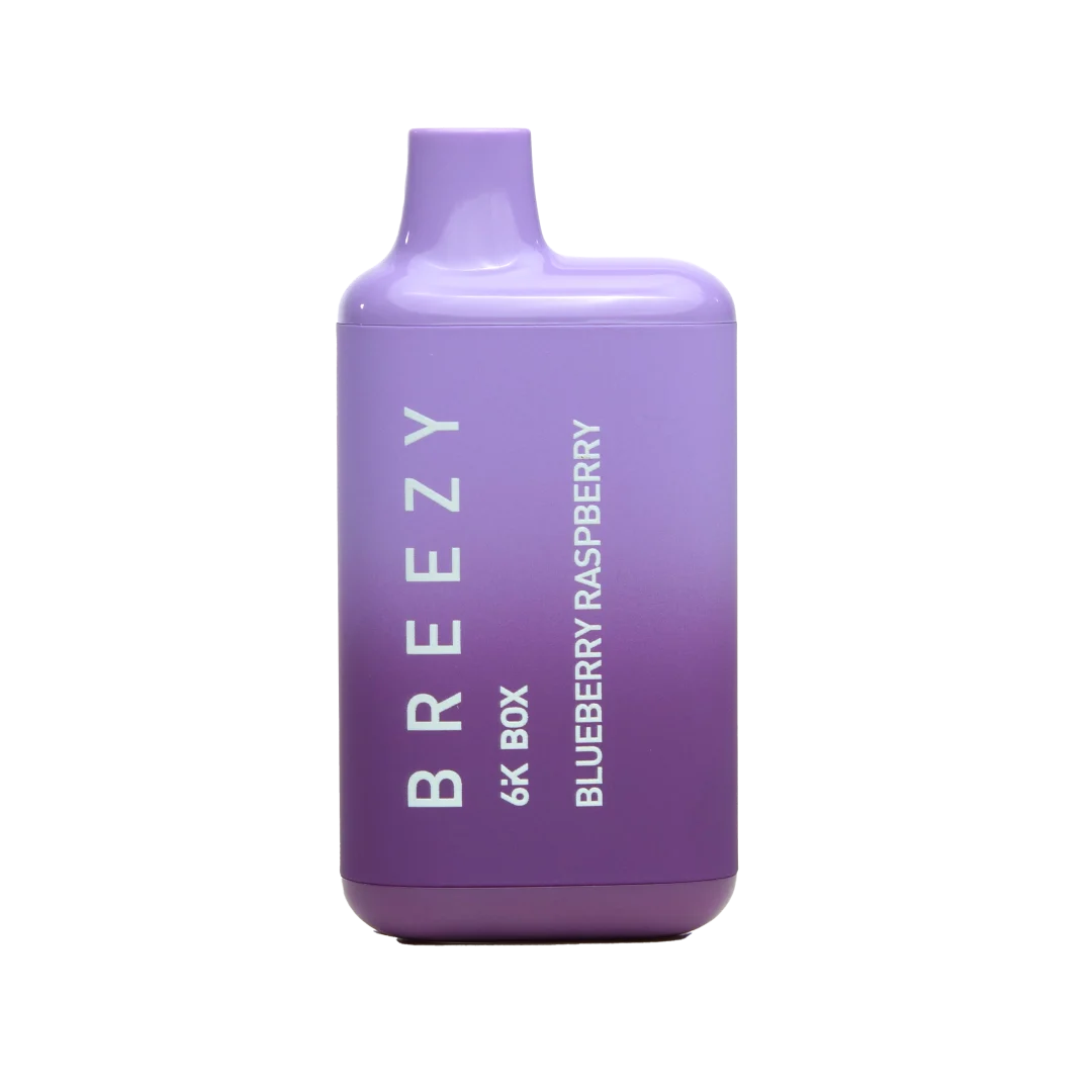 Breezy Bars 6k Box Blueberry Raspberry (5%)