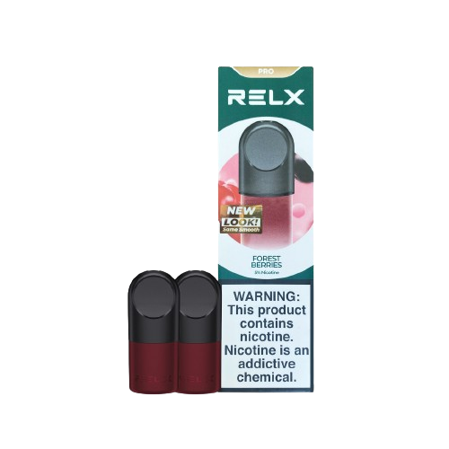 RELX Pro Pods Forest Gem (Cool Blackcurrant 5% Pack of 2)