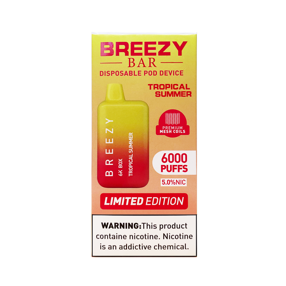 Breezy Bars 6k Box Tropical Summer (5%)