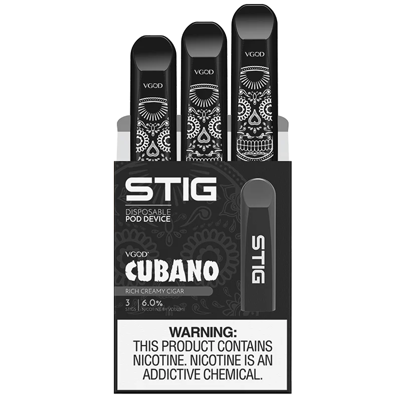 VGOD Stig Cubano 6% (Pack of 3)